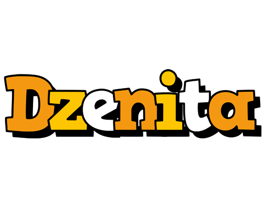 Dzenita cartoon logo