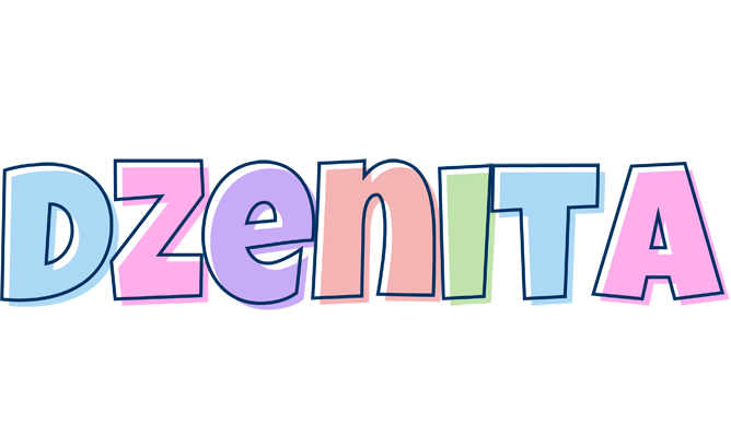 Dzenita pastel logo