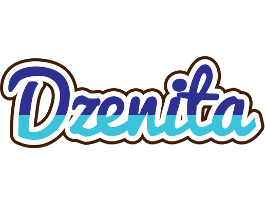 Dzenita raining logo