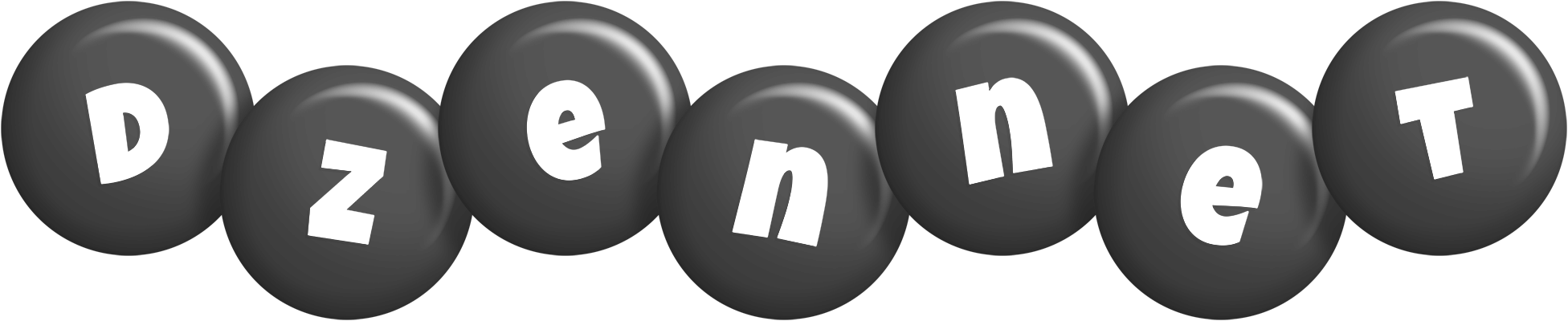 Dzennet candy-black logo