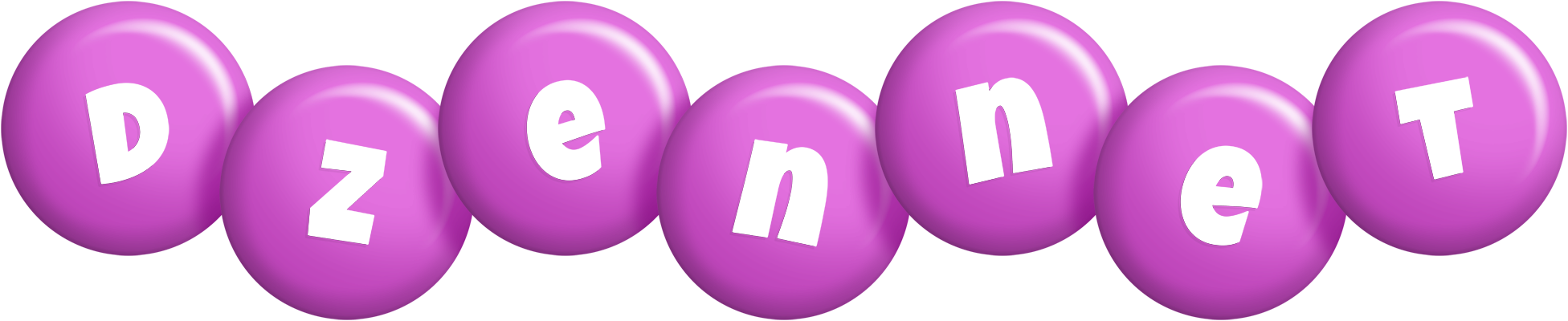 Dzennet candy-purple logo