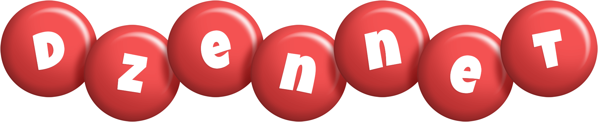 Dzennet candy-red logo