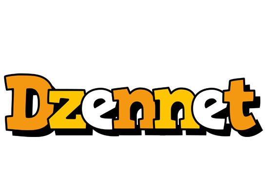 Dzennet cartoon logo