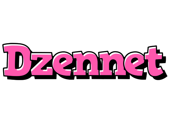 Dzennet girlish logo