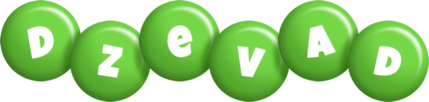 Dzevad candy-green logo