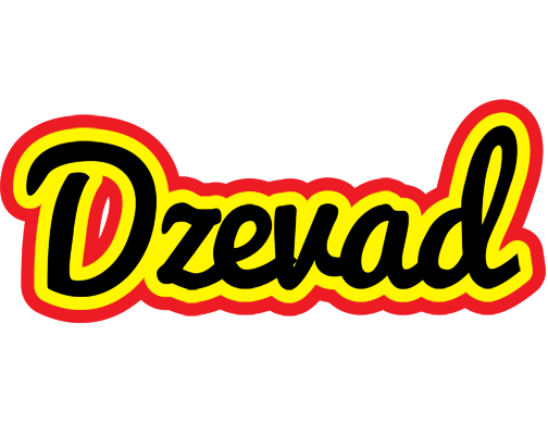 Dzevad flaming logo