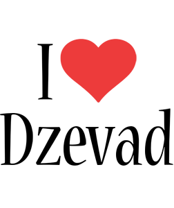 Dzevad i-love logo