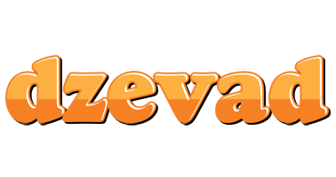 Dzevad orange logo