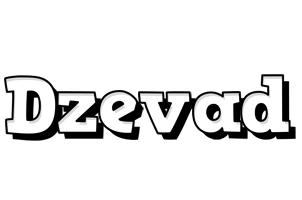 Dzevad snowing logo