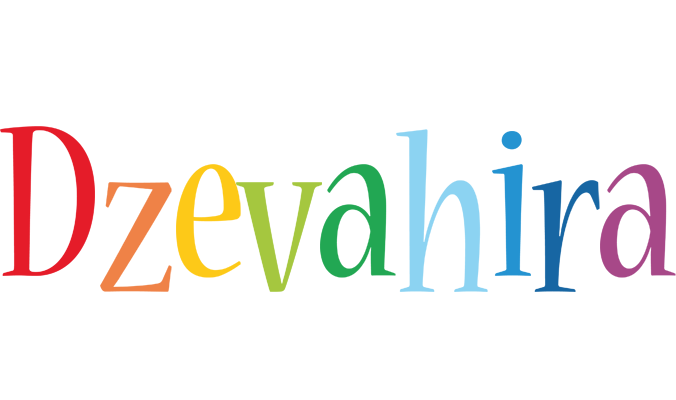 Dzevahira birthday logo