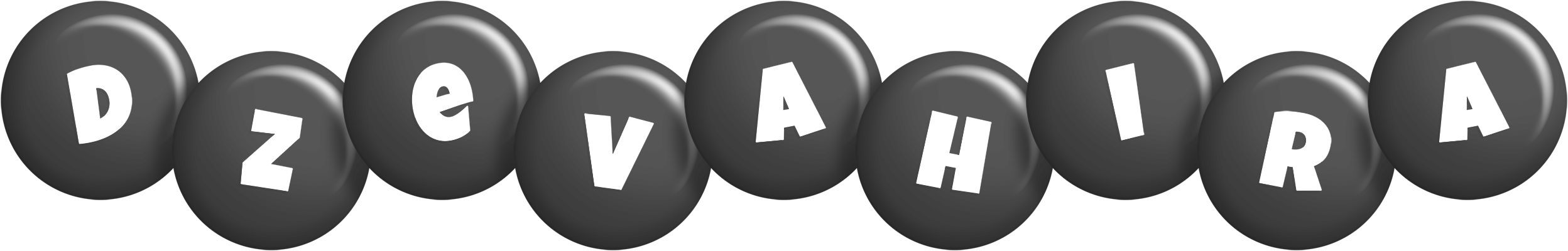 Dzevahira candy-black logo