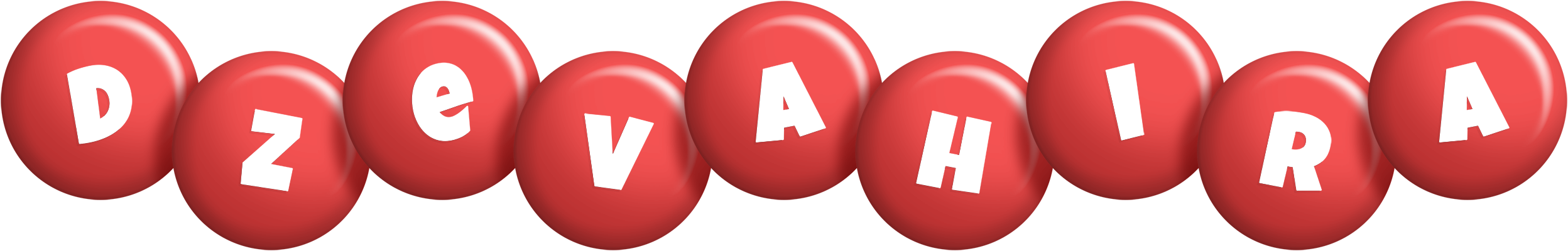 Dzevahira candy-red logo