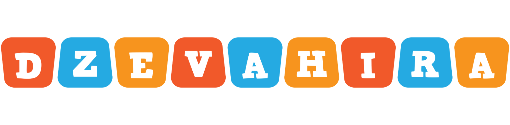 Dzevahira comics logo