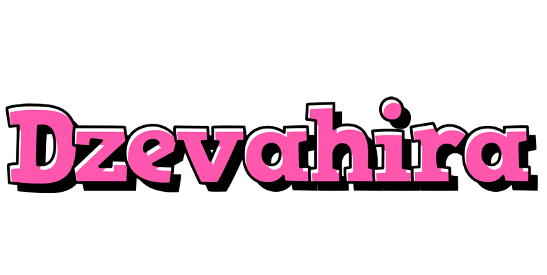 Dzevahira girlish logo