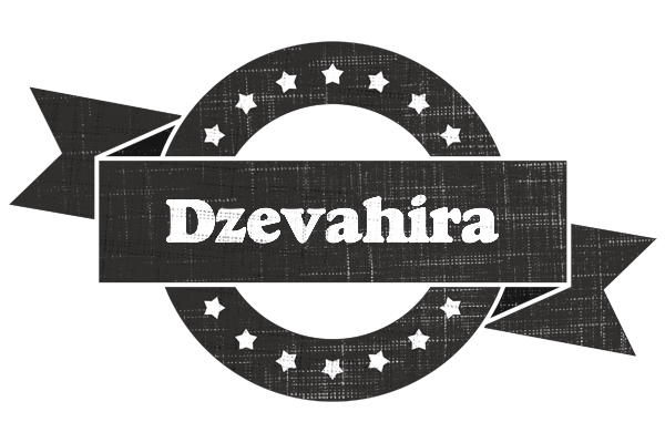 Dzevahira grunge logo