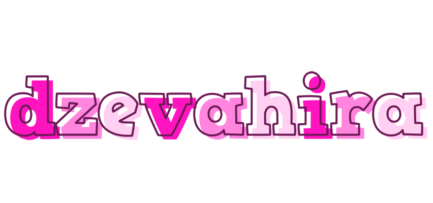 Dzevahira hello logo
