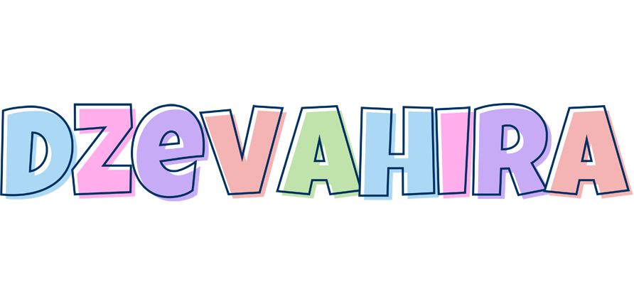 Dzevahira pastel logo