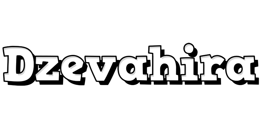 Dzevahira snowing logo
