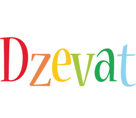 Dzevat birthday logo