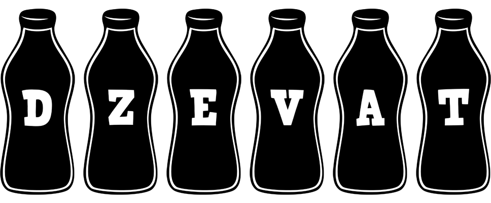 Dzevat bottle logo