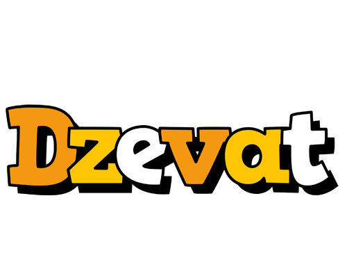 Dzevat cartoon logo