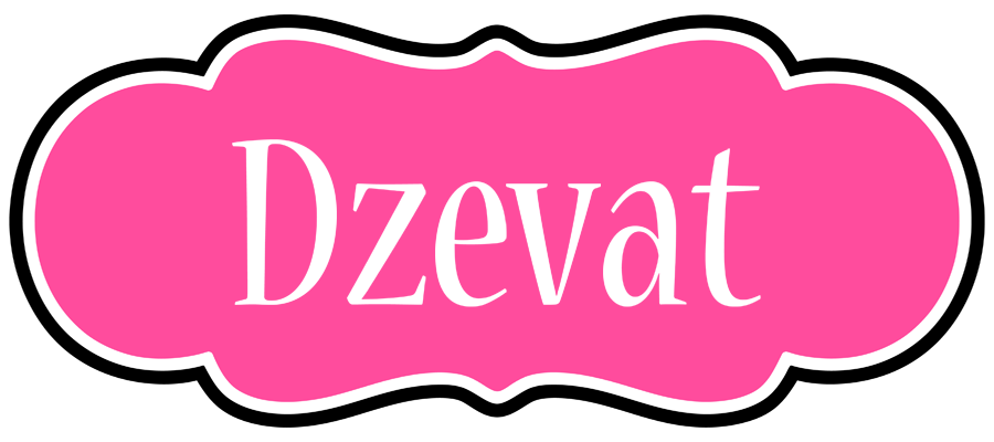 Dzevat invitation logo