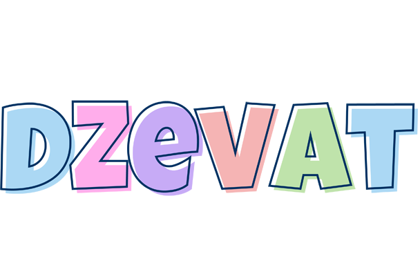 Dzevat pastel logo