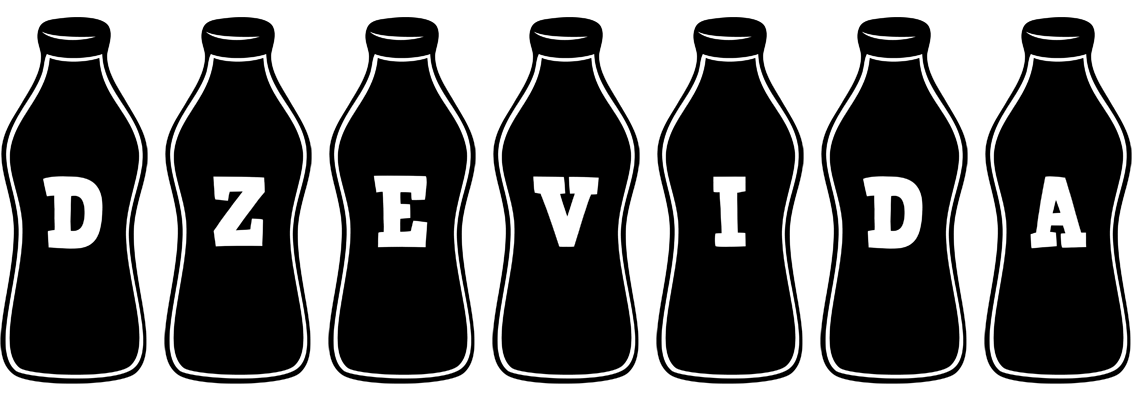 Dzevida bottle logo