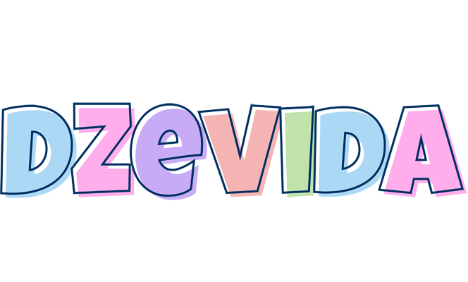 Dzevida pastel logo