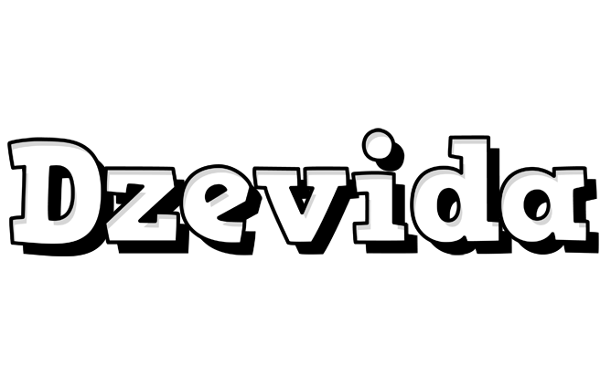 Dzevida snowing logo