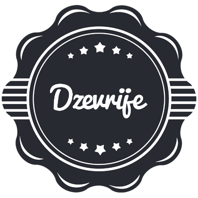 Dzevrije badge logo