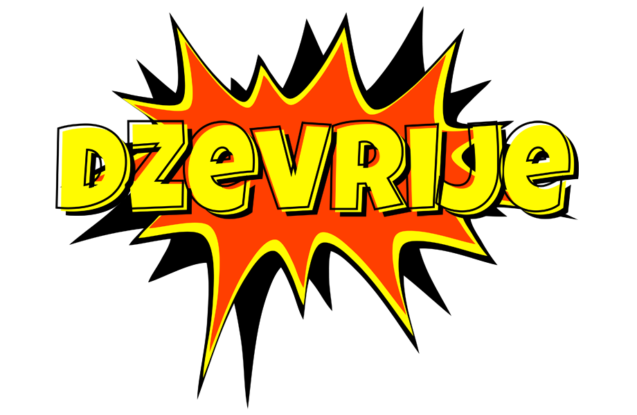 Dzevrije bazinga logo