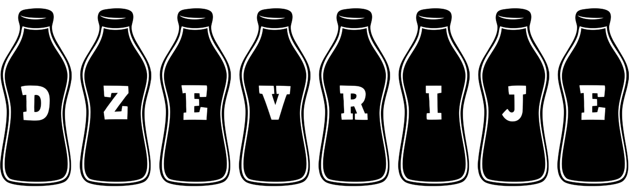 Dzevrije bottle logo