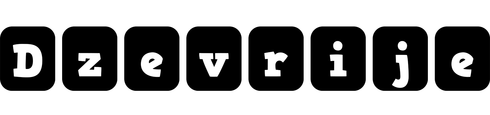 Dzevrije box logo