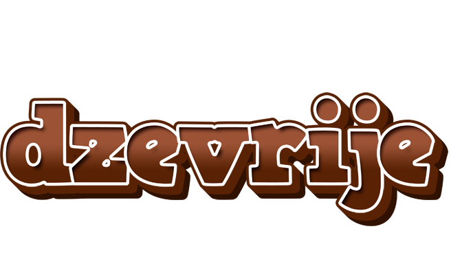 Dzevrije brownie logo