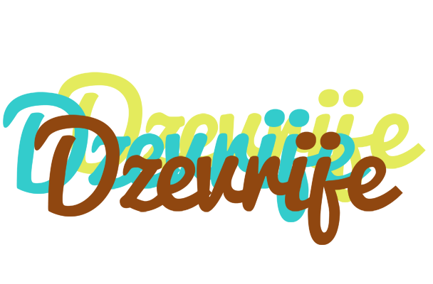 Dzevrije cupcake logo