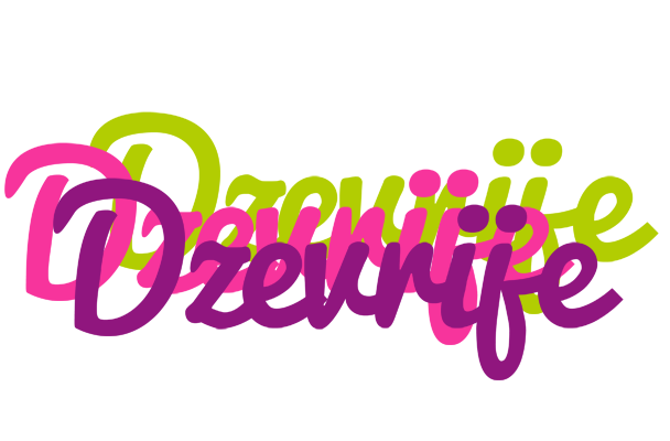 Dzevrije flowers logo