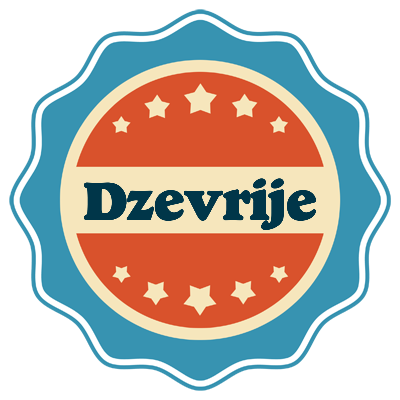 Dzevrije labels logo