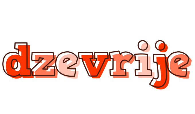 Dzevrije paint logo