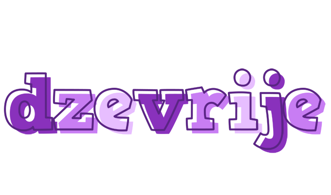 Dzevrije sensual logo