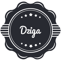 Dziga badge logo