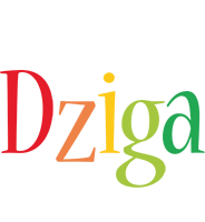 Dziga birthday logo