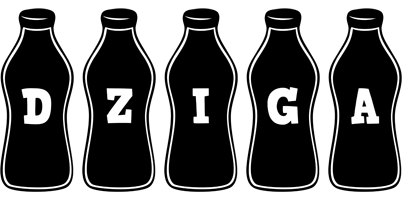 Dziga bottle logo