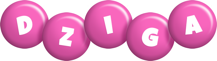 Dziga candy-pink logo