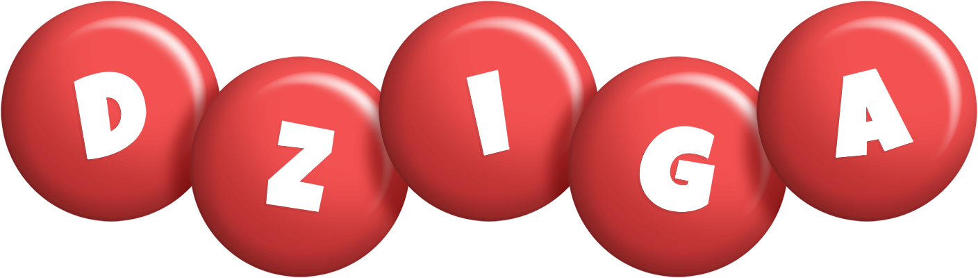 Dziga candy-red logo
