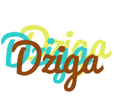 Dziga cupcake logo