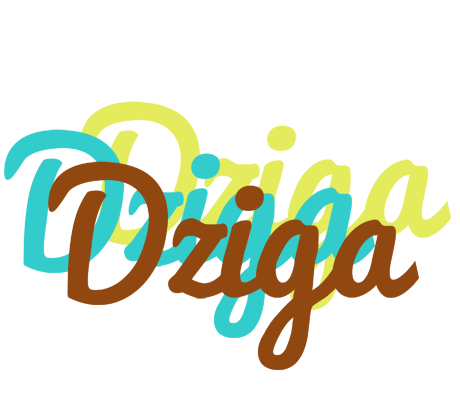 Dziga cupcake logo