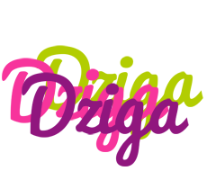 Dziga flowers logo