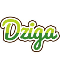 Dziga golfing logo