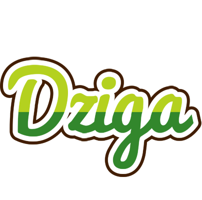 Dziga golfing logo